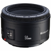 Canon EOS EF 50mm f/1.8 II Prime Lens (Canon DSLR Camera)